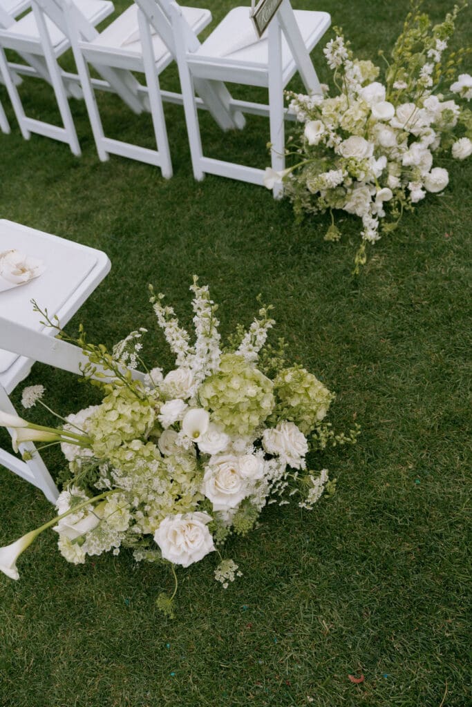 Romantic Luxury Florals at Chalet View Lodge Wedding Celebration