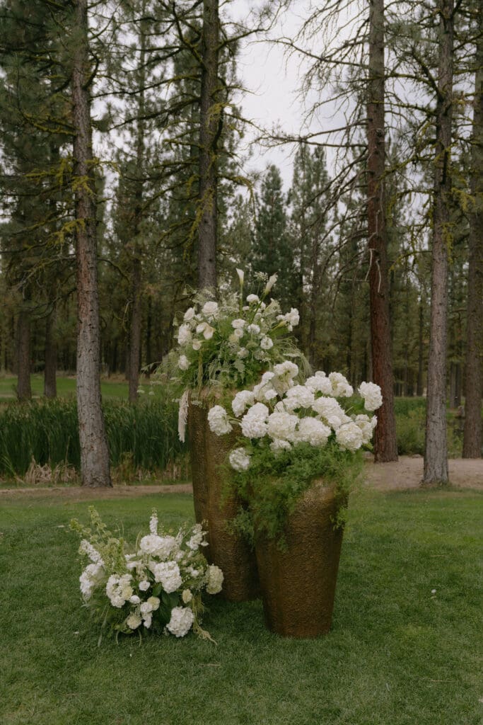 Luxurious wedding in California