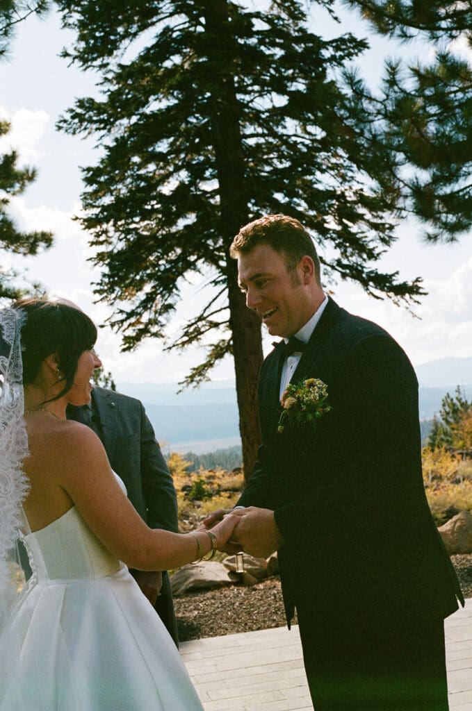 Whimsical Tahoe Wedding Florals at Austin Ridge in Truckee