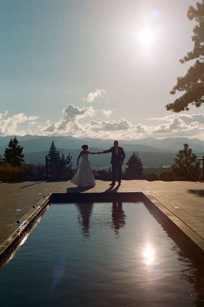 Whimsical Tahoe Wedding Florals at Austin Ridge in Truckee