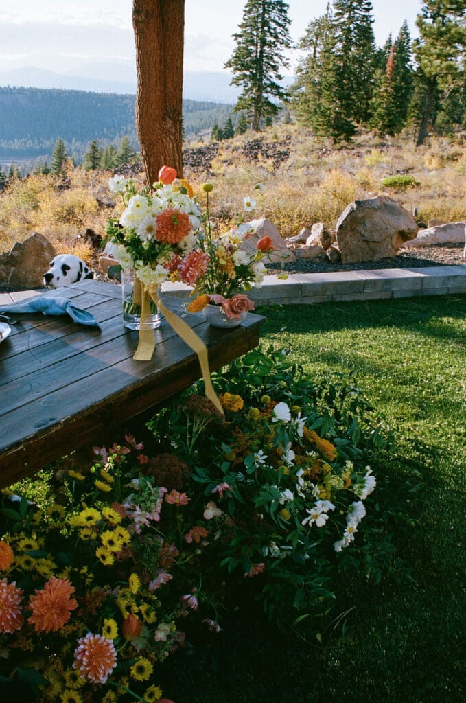 Stunning wedding reception decor
