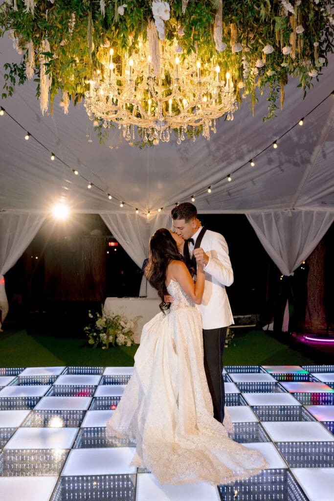 first dance of the bride and groom