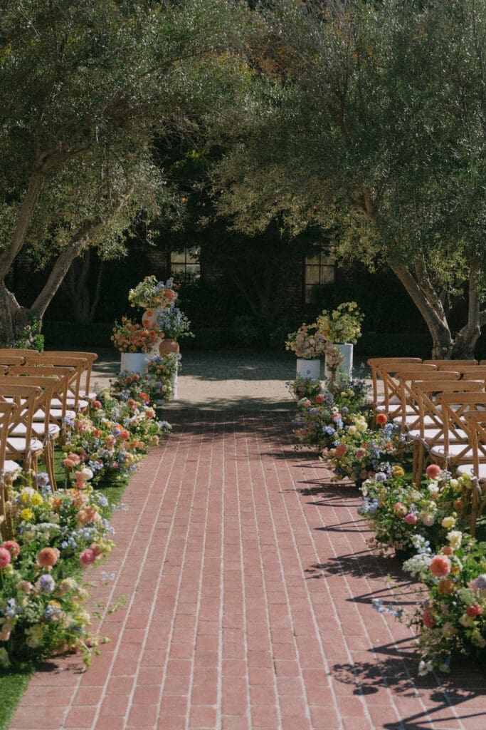 Garden-Inspired Florals & Disco Ball Details: A Romantic Estate Yountville Wedding
