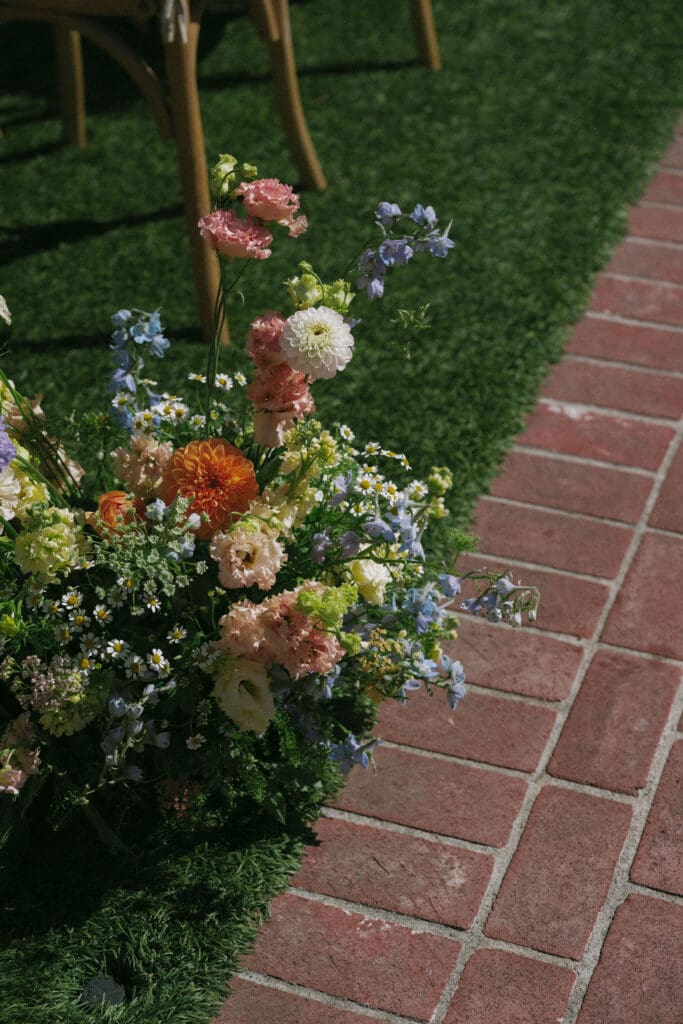 Garden-Inspired Florals & Disco Ball Details: A Romantic Estate Yountville Wedding