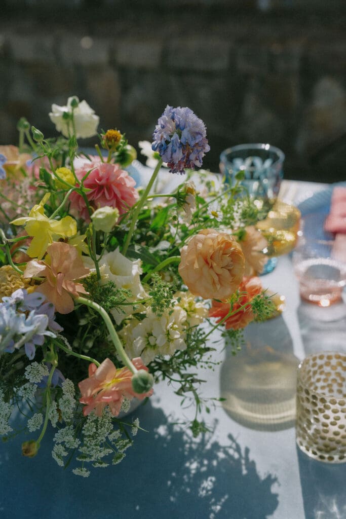 Garden-Inspired Florals & Disco Ball Details: A Romantic Estate Yountville Wedding