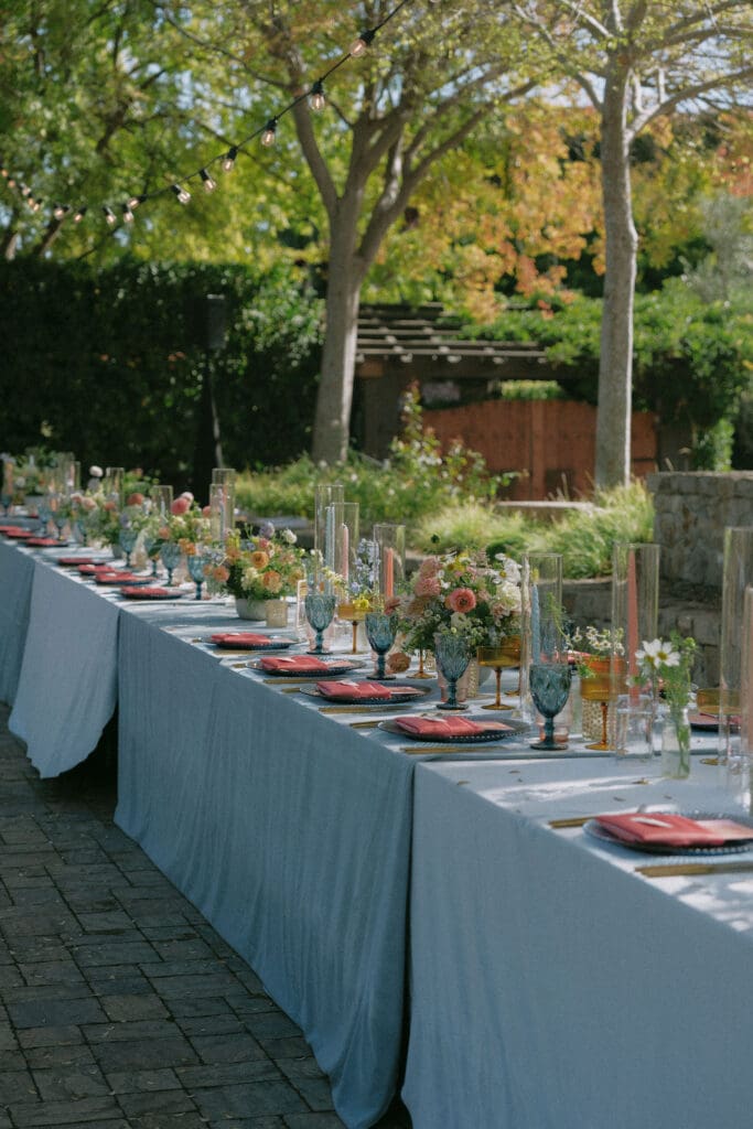 Garden-Inspired Florals & Disco Ball Details: A Romantic Estate Yountville Wedding