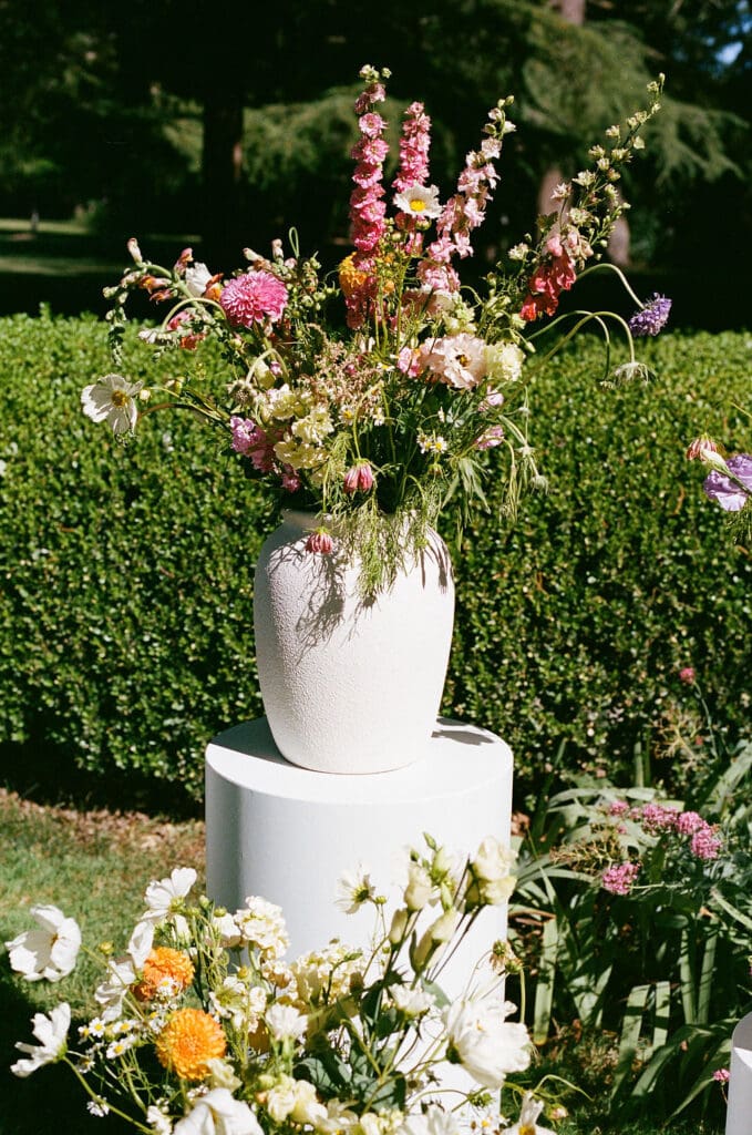 Romantic Garden Party Wedding at Park Winters | Northern California Estate Wedding Inspiration