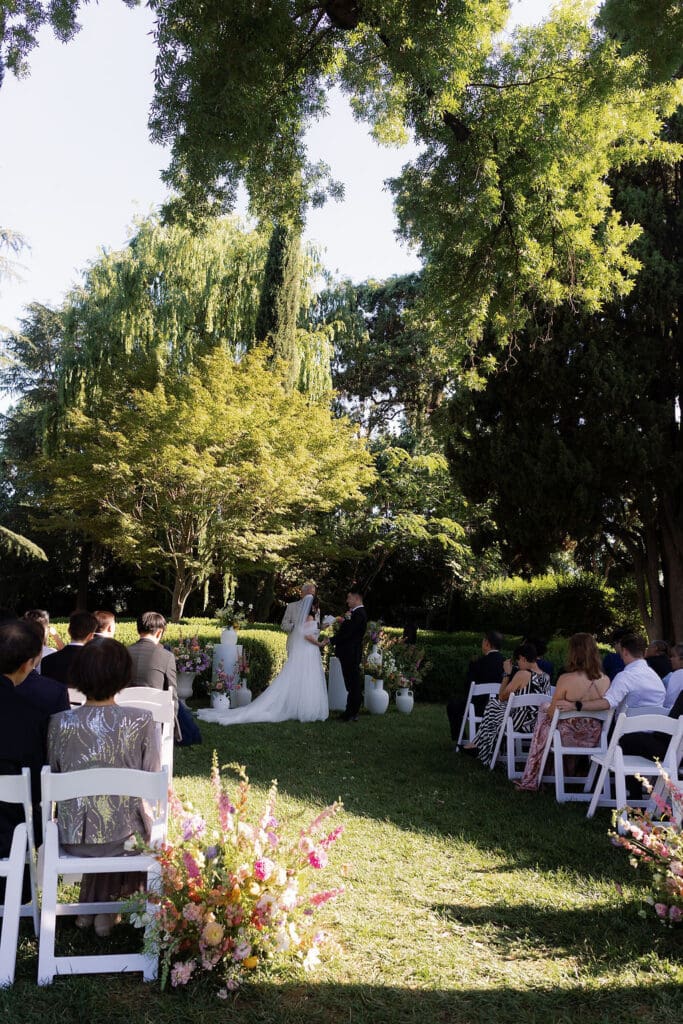 Romantic Garden Party Wedding at Park Winters | Northern California Estate Wedding Inspiration