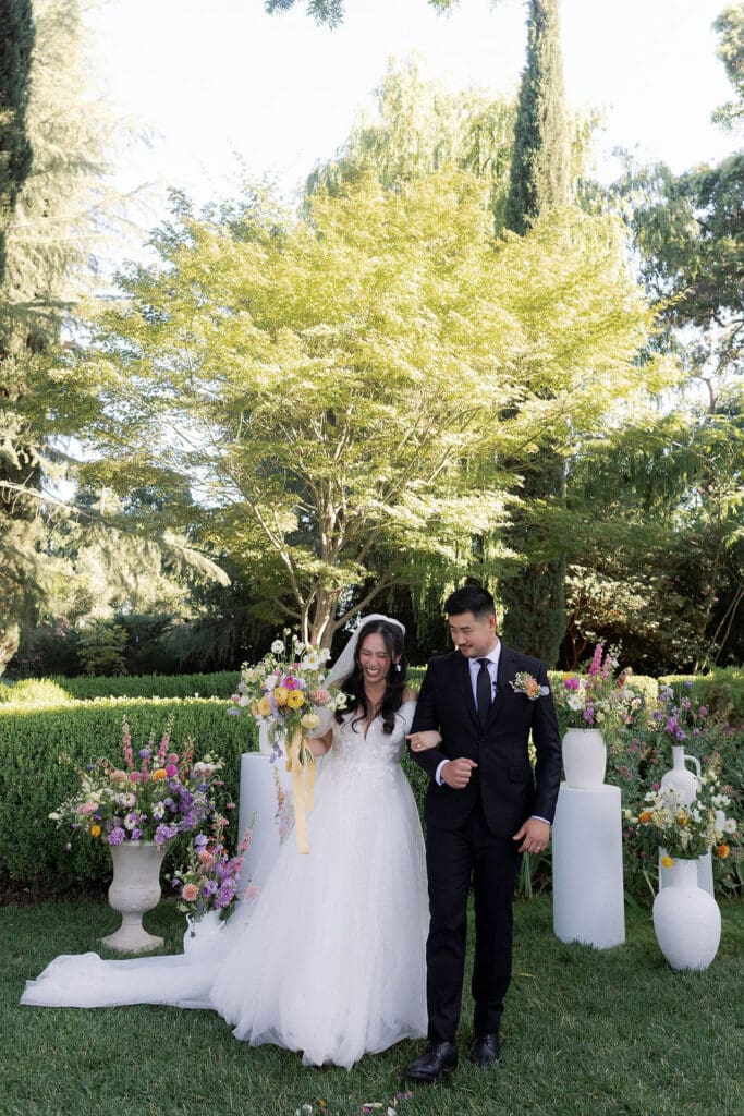 Romantic Garden Party Wedding at Park Winters | Northern California Estate Wedding Inspiration