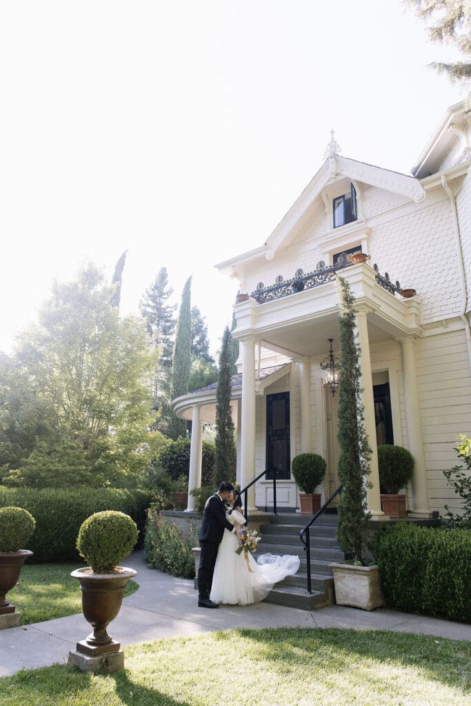 Romantic Garden Party Wedding at Park Winters | Northern California Estate Wedding Inspiration