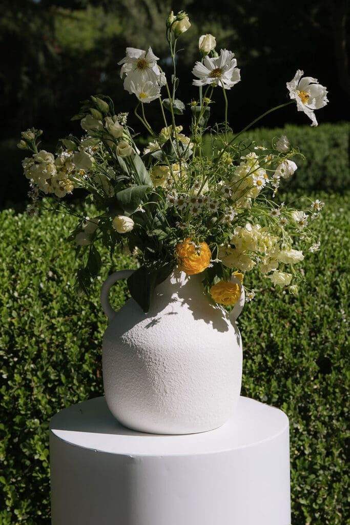 Romantic Garden Party Wedding at Park Winters | Northern California Estate Wedding Inspiration