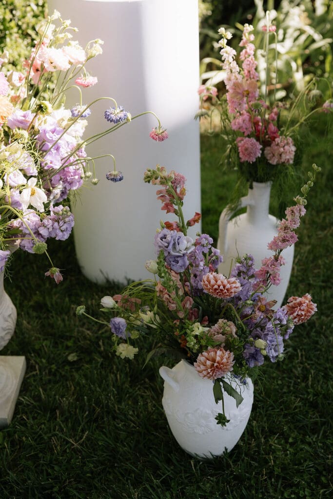 Romantic Garden Party Wedding at Park Winters | Northern California Estate Wedding Inspiration