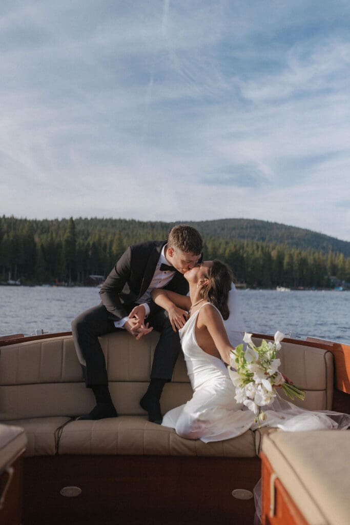 Timeless Lake Tahoe Wedding at Gar Woods | A Cinematic Waterfront Celebration