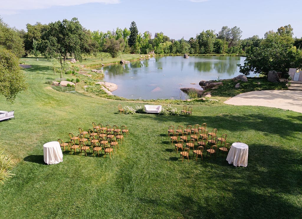 Organic White Floral Design at Land Locked Vineyard | An Intimate Vineyard Vow Renewal