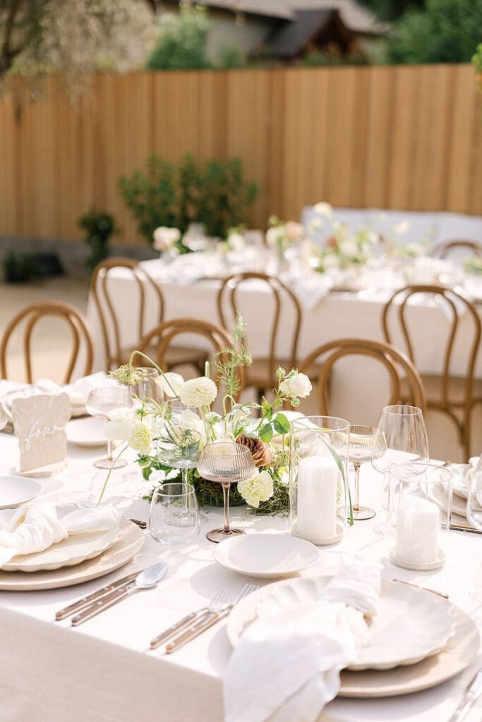 stunning wedding reception details