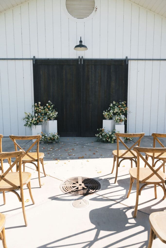stunning florals at the reception