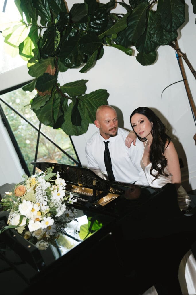 Serpentine Tables & Soft Florals | A Romantic Neutral Wedding Design