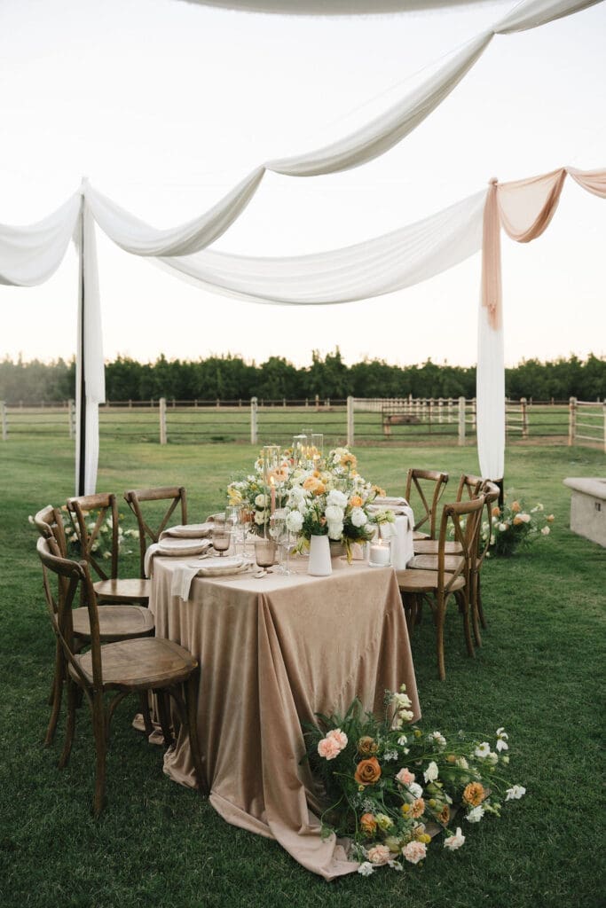 stunning wedding reception decor