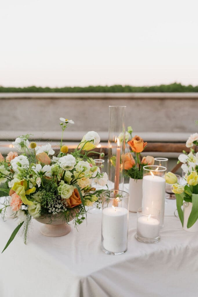 beautiful picture of the wedding reception